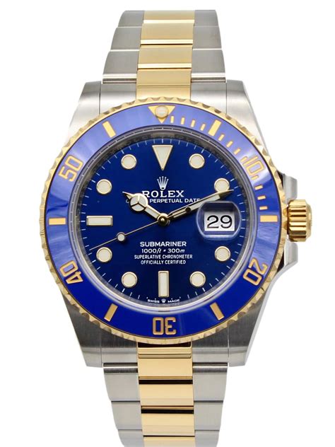 rolex submariner 41mm blue